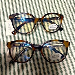 J Crew Blue light glasses! So adorable